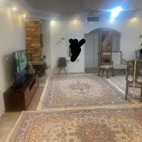 ۱۰۰متر خوش نقشه اشپزخانه ام دی اف جدید با تراس