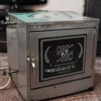 تنور دوشعله سفارشی ساز سایز بزرگ دوطبقه درحدنو