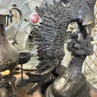 مجسمه عقاب برنزی درج یک چین|صنایع دستی و سایر لوازم تزئینی|تهران, ترمینال غرب|دیوار