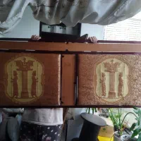 تخت دو نفره فلزی به همراه تشک