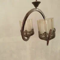 چهار عدد لوستر برنزی