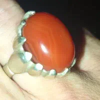 انگشتر نقره 925 وزن 11گرمو نیم