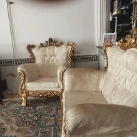 مبل هفت نفره سلطنتی|مبلمان خانگی و میز عسلی|کوهدشت, |دیوار