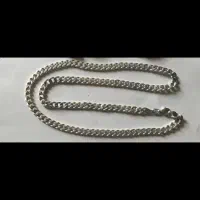 زنجیر نقره ایتالیا مردانه
