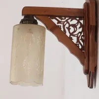 لوستر چوبی