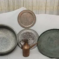 ظروف مسی قدیمی|کلکسیون اشیاء عتیقه|تهران, اتابک|دیوار
