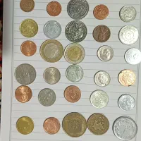 30 عدد سکه خارجی بی تکرار