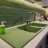 سینک توکار دو لگنه مونته