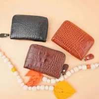 جا کارتی آکاردئونی چرم طبیعی|کیف، کفش، کمربند|پاکدشت, پاکدشت (مامازند)|دیوار