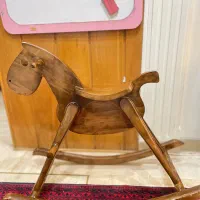 اسب راکر چوبی