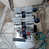 پمپ باد ۵۰ لیتری سایلنت ۴ سیلندر محک|ابزارآلات|هشتگرد, تهران دشت|دیوار