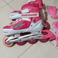 اسکیت دخترانه صورتی برند street runner