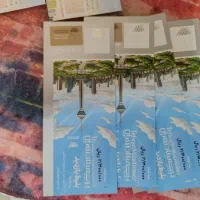 ۴عددبلیط بازدید ۳ طبقه برج میلاد فوری فروشی