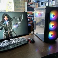 سیستم i7 مادربرد z asus  گرافیک ۸گیگ