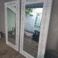 اینه آرایشگاه وصندلی کپ