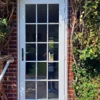 درب ضدسرقت مدل ترموود دوبل ضدآب/تولیدپنجره دوجداره|مصالح و تجهیزات ساختمان|لاهیجان, شقایق|دیوار