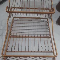 آبچکان یک و نیم طبقه آلومینیومی طلایی