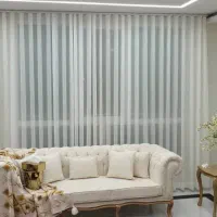 پرده پانچ نصاب مینیمال پلیسه کارگاه|پرده، رانر، رومیزی|شیراز, شهرک ایثار|دیوار