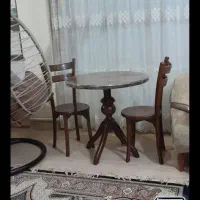 غذا خوری چوب ۲ نفره