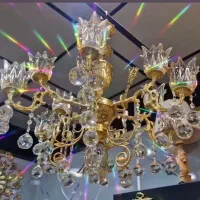 لوستر تمام برنز طبق سلیقه .بودجه و متراژ منزل شما|لوستر و چراغ آویز|قم, شهرک توانیر|دیوار