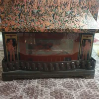 بخاری گازی طرح شومینه