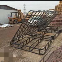 کفی تخت خواب چوبی فلزی جکدارپلیمری کد۱۶۱