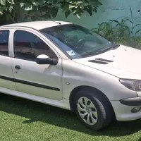 پژو V8 SD 206 مدل 86 TU5 اتومات
