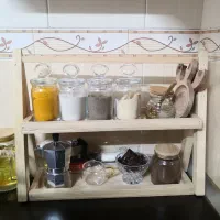 استند چوبی