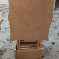 میز تاشو مبل ۴تایی با استندنو نو|میز و صندلی غذاخوری|قرچک, مهدیه|دیوار