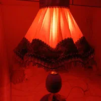 آباژور آبی رنگ، سالم سالم|چراغ خواب و آباژور|همدان, |دیوار