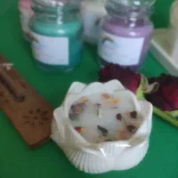 شمع و جا عودی|صنایع دستی و سایر لوازم تزئینی|برازجان, |دیوار