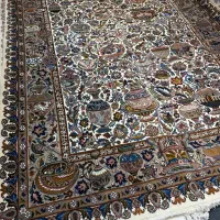 جفت ۱۲ متری دست دوم فرش دستباف کاشمر