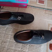 کفش تمام چرم طبیعی- مشکی