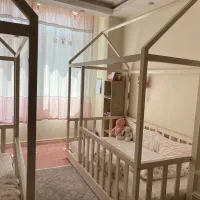 دو عدد تخت یک نفره چوب|تخت و سرویس خواب|تهران, جردن|دیوار