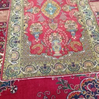 قالیچه وسط گل ابریشم