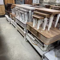 مرکز پخش جلومبلی چمدانی فلزی وکیوم‌ جلو مبلی عسلی|مبلمان خانگی و میز عسلی|ارومیه, |دیوار