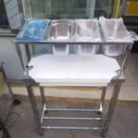 میز و هود صنعتی وان استیل|فروشگاه و مغازه|کرمان, |دیوار