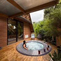 کلبه چوبی،دوخوابه