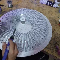 لامپ چراغ دست ساز