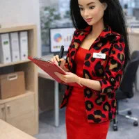 لباس و کیف و کفش عروسک باربی