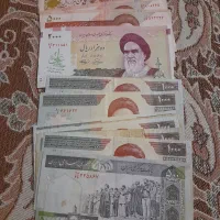 تعدادی اسکناس فروشی|کلکسیون سکه، تمبر، اسکناس|تهران, شکوفه|دیوار