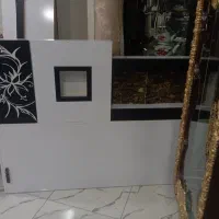 تخت خواب دونفره ام دی اف در حد نو