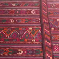 دو عددفرش گلیم دستبافت قدیمی شش متری|گلیم، جاجیم، گبه|مشهد, هفت تیر (نه دره)|دیوار