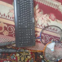 بدمینتون و کیبورد کامپیوتر