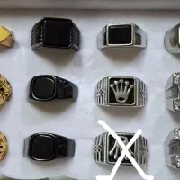 انگشتر استیل ۳۱۶ مردانه