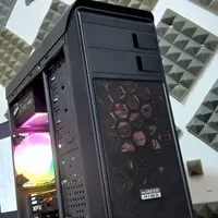کیس گیمینگ/رم 16گیگ/RX580 8G/ اجرای گیم روز|رایانه رومیزی|قرچک, |دیوار