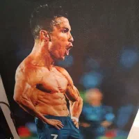 تابلو پارچه ای رونالدو