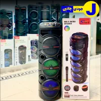 اسپیکر شارژی قابل حمل ZQS 8302 ارتفاع ۱ متر