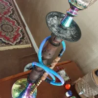 قلیون سایز بزرگ چوب گردو