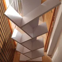 کتابخانه چوبی فانتزی جمع و جور